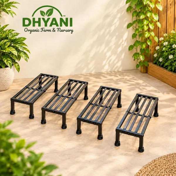 Dhyani_Heavy_Duty_Set_Of_4_Rectangular_Metal_Plant_Stand_Pot_Stand_Flower_Pot_Stand_Balcony_Stand_For_Indoor_Outdoor_Garden_Use