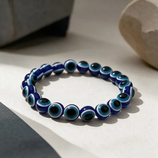 Blue_&_White_Evil_Eye_Polished_Bead_Bracelet