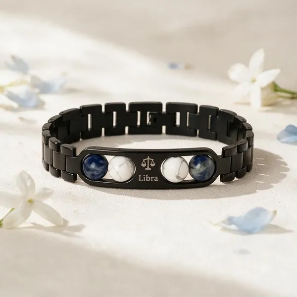 Black_Blue_Libra_Zodiac_Gemstone_Bead_Bracelet_For_Unisex