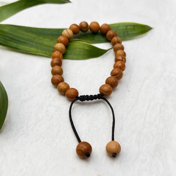 Brown_Camel_Jasper_Natural_Stone_Stretch_Beaded_Bracelet