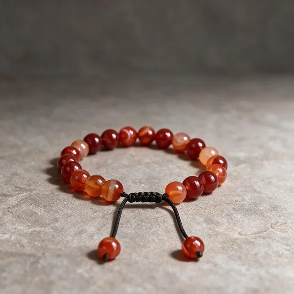 Red_Carnelian_Stretch_Beaded_Bracelet