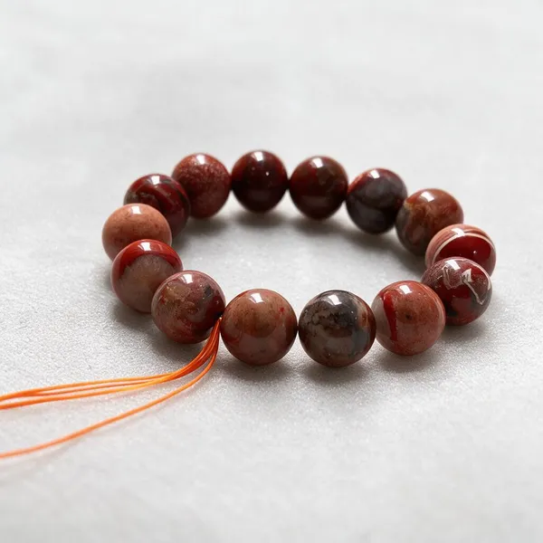 Red_Jasper_Natural_Stone_Stretch_Beaded_Wristband