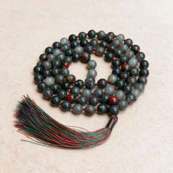 Red_Green_African_Bloodstone_8Mm_Smooth_Round_Mala_Beads