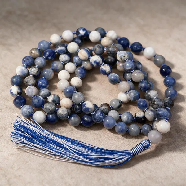 Blue_White_Sodalite_8Mm_Round_Gemstone_Mala_Beads_With_Tassel