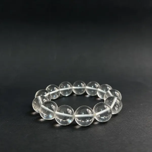 Natural_Crystal_15Mm_Genuine_Gemstone_Bead_Bracelet_For_Unisex