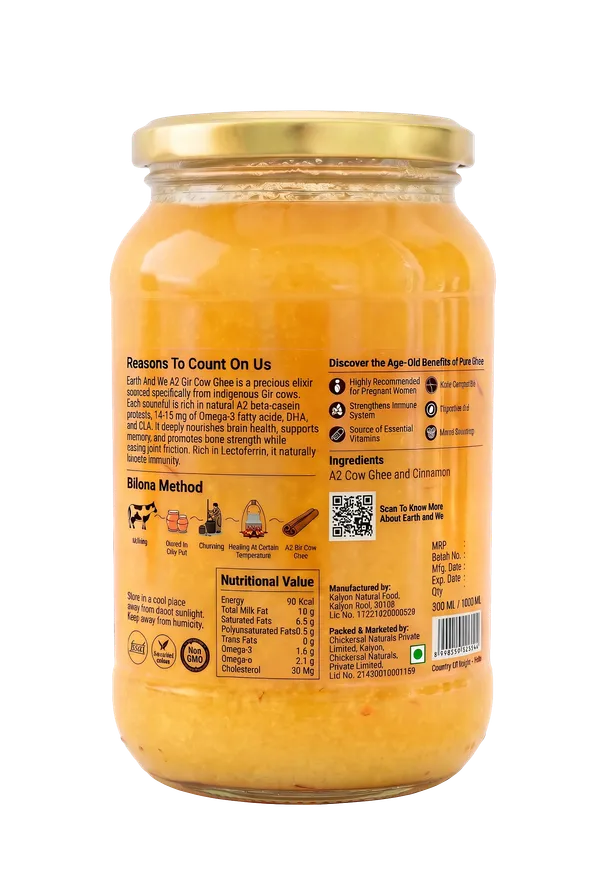 Earth_And_We_Cinnamon_A2_Cow_Ghee_500ML