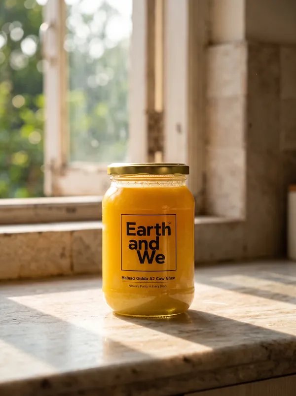 Earth_And_We_Malnad_Gidda_A2_Cow_Ghee_500ML