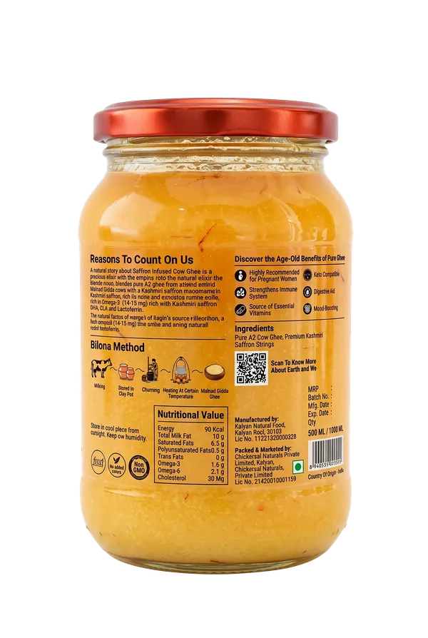 Earth_And_We_Saffron_Infused_A2_Cow_Ghee_500ML