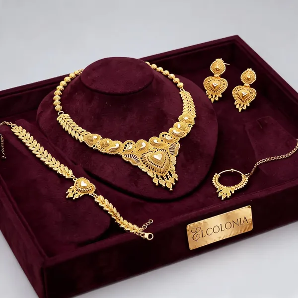 Gold_Tone_Traditional_Jewellery_Set_For_Women_Bridal_Set
