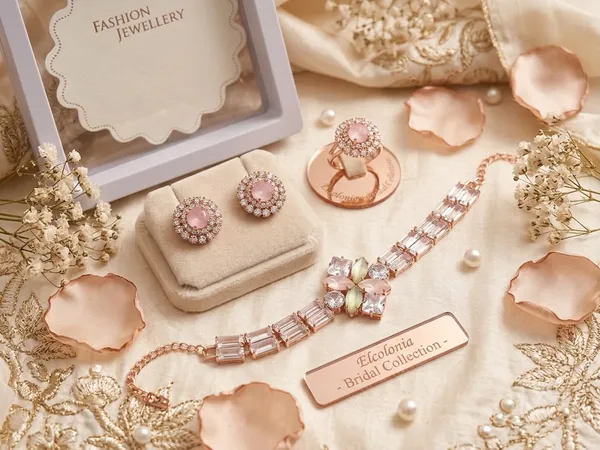Cocktail_party_Minimal_Rose_Gold_Crystal_Bridal_Jewellery_Set_for_Women_Best_for_festive_season