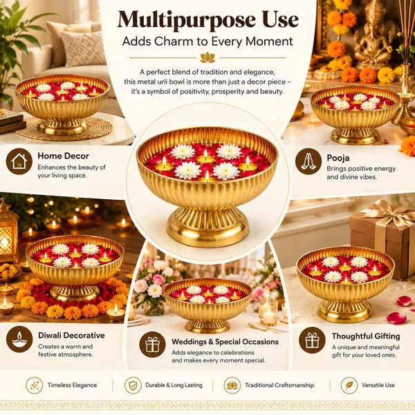 Gold_Tone_Traditional_Urli_Bowl