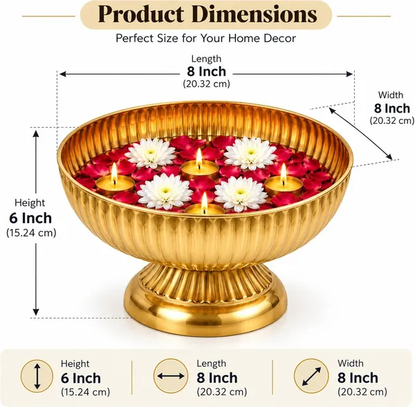 Gold_Tone_Traditional_Urli_Bowl