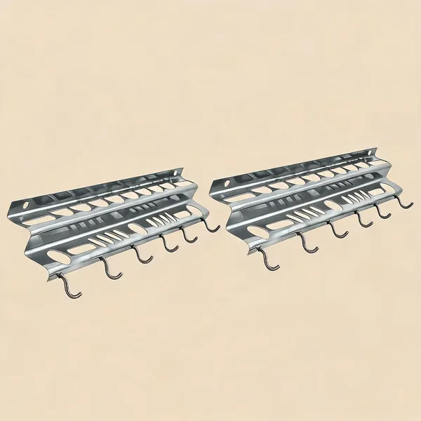 Stainless_Steel_Wall_Mounted_Kitchen_Cutlery_Holder_-_Pack_of_2