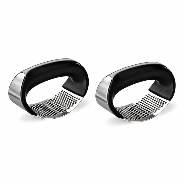 Stainless_Steel_Ergonomic_Kitchen_Garlic_Press_-_Pack_of_2