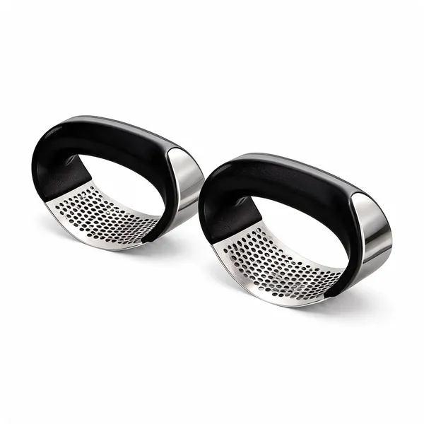 Stainless_Steel_Ergonomic_Kitchen_Garlic_Press_-_Pack_of_2