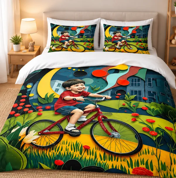 Microfiber_Kids_Bicycle_Ride_Digital_Print_Bedsheet_With_Pillow_Covers
