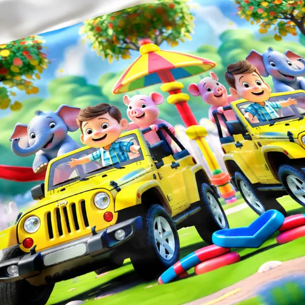 Microfiber_Kids_Jungle_Jeep_Animal_Digital_Print_Bedsheet_With_Pillow_Covers