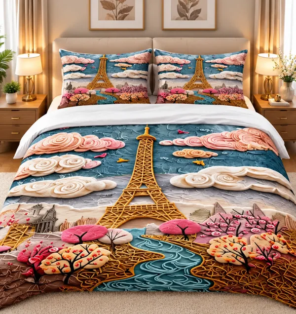 Microfiber_Eiffel_Tower_Scenic_Digital_Print_Bedsheet_With_Pillow_Covers