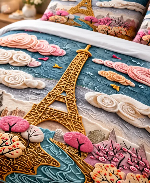Microfiber_Eiffel_Tower_Scenic_Digital_Print_Bedsheet_With_Pillow_Covers