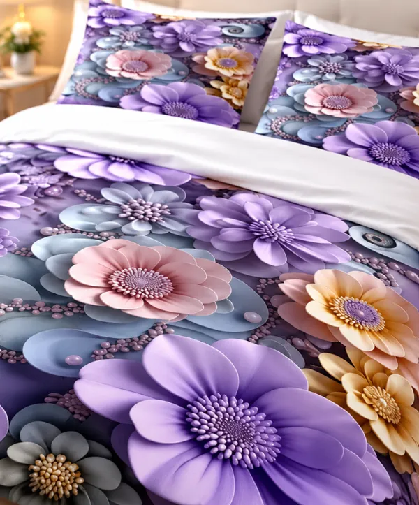 Micro_Fiber_Digital_Multicolour_Botanical_Floral_Print_Bedsheet_With_Pillow_Covers