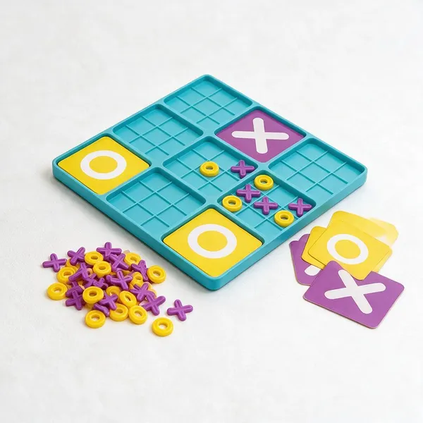 Multicolor_Plastic_Strategy_Board_Game_Kids_&_Family