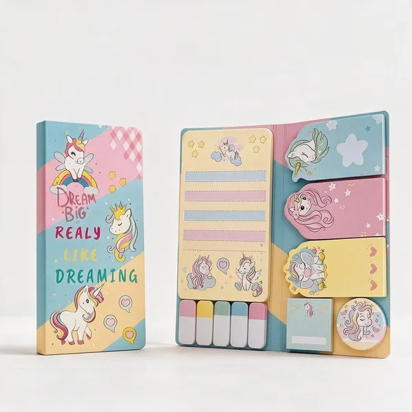 Multicolor_Book_Stationery_&_Memo_Pad_Students_&_Office_&_Kids_(Pack_Of_4_)