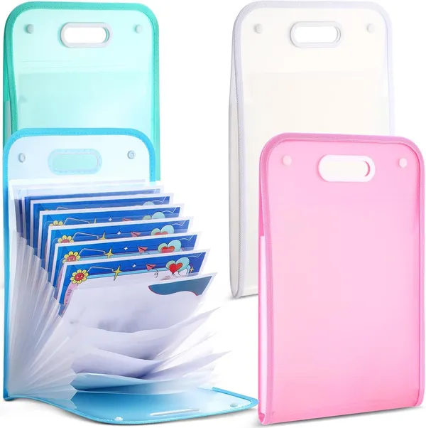 Multicolor_Polypropylene_(Pp)_Stationery_&_Document_Holder_Students_&_Office