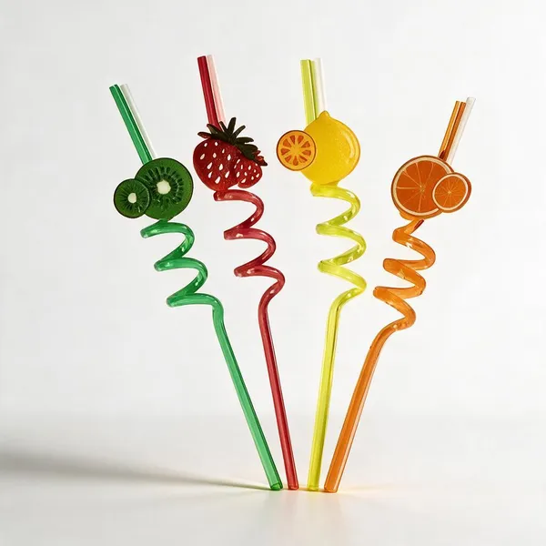 Multicolor_Plastic_Drinkware_Accessory_&_Reusable_Straws_Kids_(Pack_Of_4_)