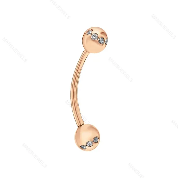 Rose_Gold_Sterling_Silver_Crystal_Curved_Belly_Ring_For_Women