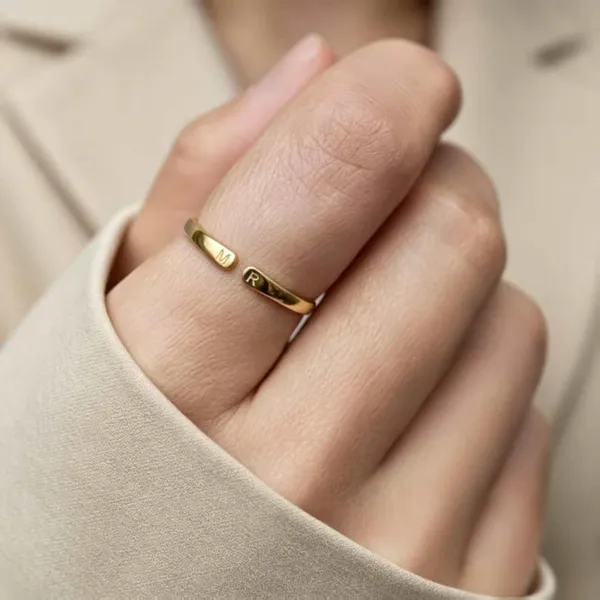 Gold_Sterling_Silver_Open_Initial_Personalised_Ring_For_Women