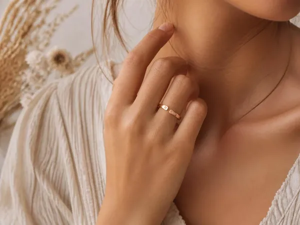 Gold_Sterling_Silver_Open_Initial_Personalised_Ring_For_Women