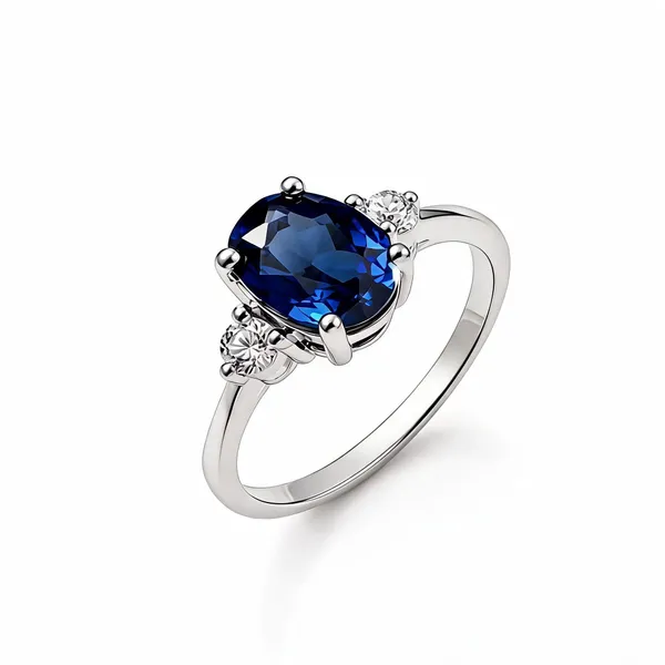 Silver_Sterling_Silver_Oval_Gemstone_Custom_Birthstone_Ring_For_Women