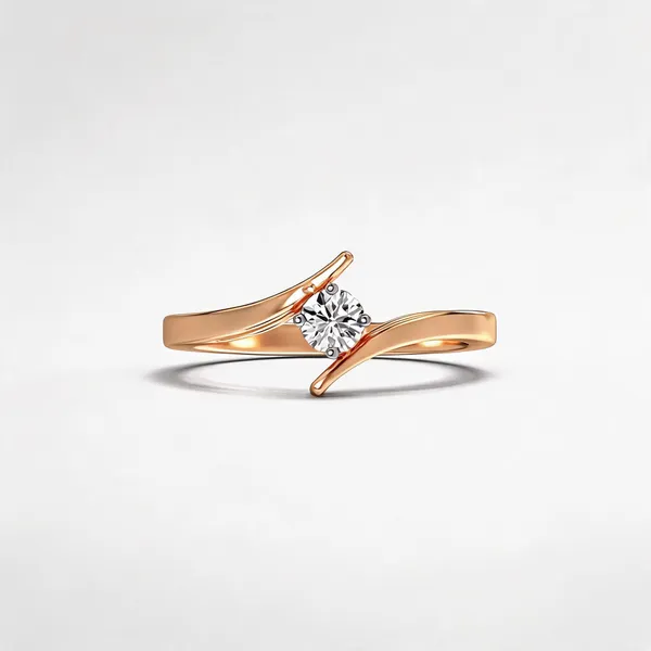 Rose_Gold_Sterling_Silver_Cz_Bypass_Promise_Ring_For_Women