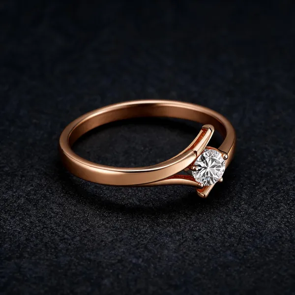 Rose_Gold_Sterling_Silver_Cz_Bypass_Promise_Ring_For_Women
