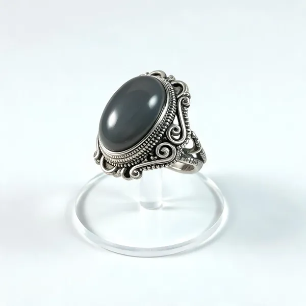 White_Moonstone_Silver_925_Oval_Statement_Ring_For_Men_And_Women