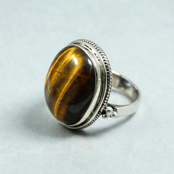Brown_Tiger_Eye_Silver_925_Oval_Gemstone_Statement_Ring_For_Men_And_Women
