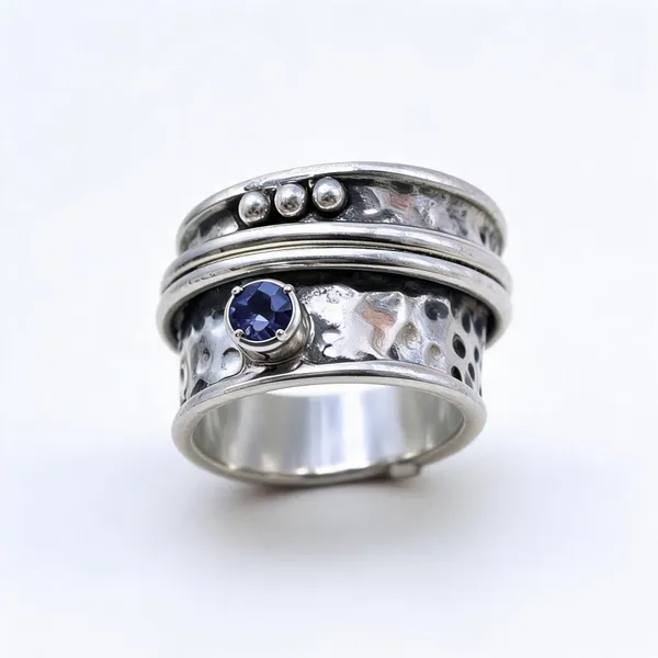 Blue_Silver_925_Faceted_Tanzanite_Stone_Gemstone_Statement_Ring_For_Men_And_Women