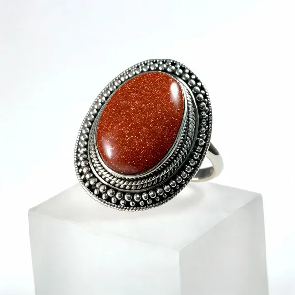 Brown_Silver_925_Oval_Sunstone_Gemstone_Statement_Ring_For_Men_And_Women