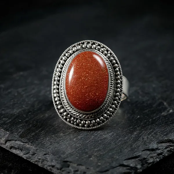 Brown_Silver_925_Oval_Sunstone_Gemstone_Statement_Ring_For_Men_And_Women