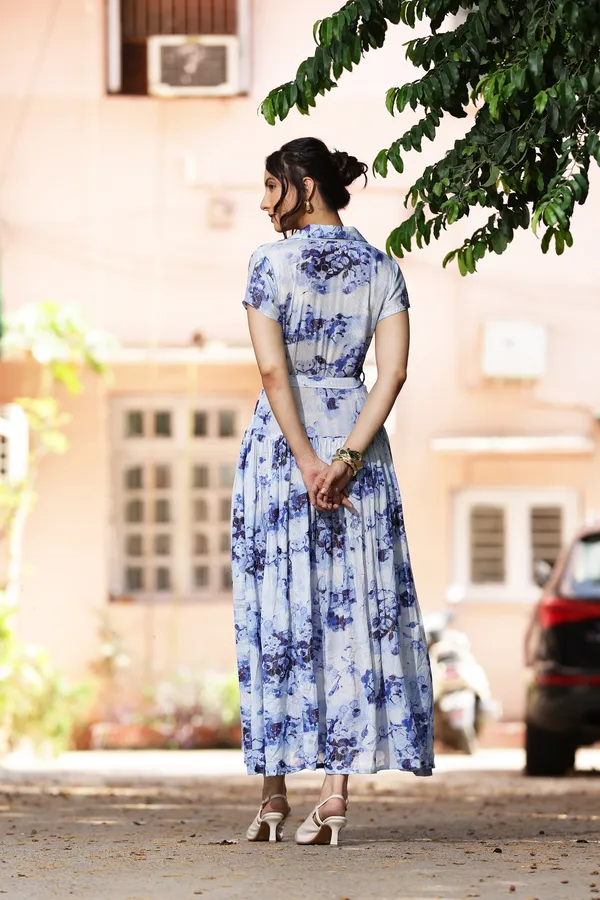 Light_Blue_Chiffon_Lurex_Floral_Print_Maxi_Dress_For_Women