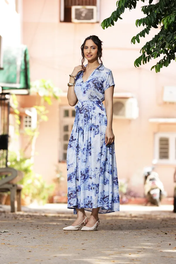 Light_Blue_Chiffon_Lurex_Floral_Print_Maxi_Dress_For_Women
