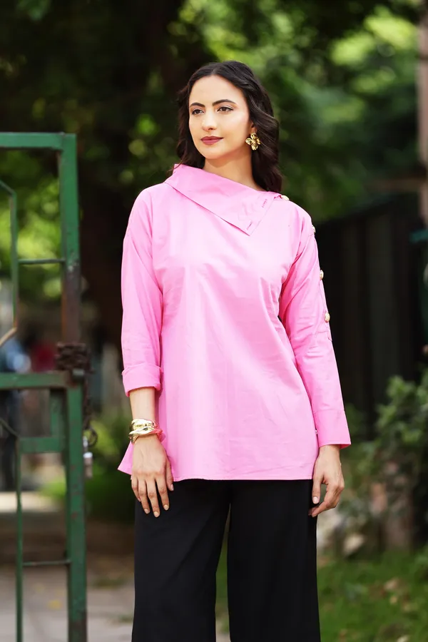 Pink_Cotton_Relaxed_Fit_Top_For_Women