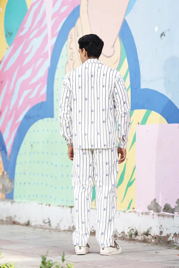 White_Cotton_Linen_Striped_Relaxed_Fit_Co-Ord_Set_For_Men