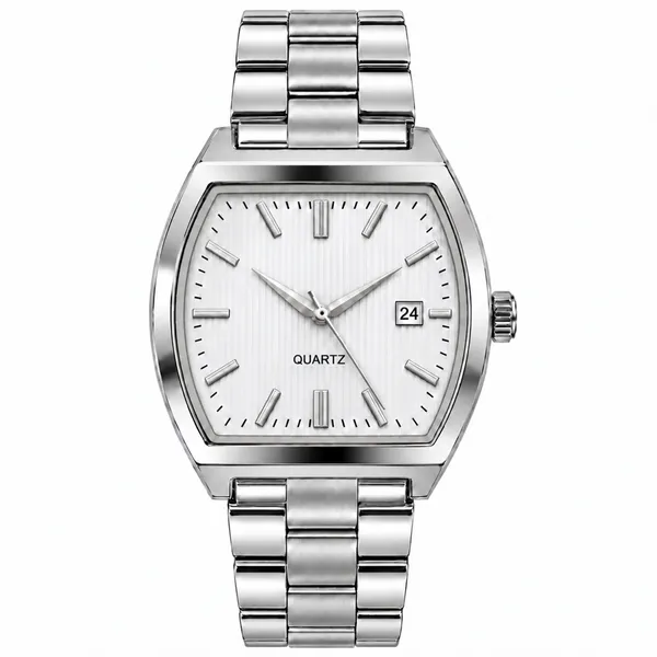 Stylish_White_Dial_Men's_Analog_Watch_|_Date_Display_-_LR179