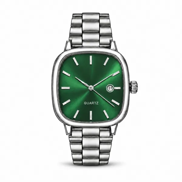 Stylish_Green_Dial_Men's_Analog_Watch_|_Date_Display_-_LR183