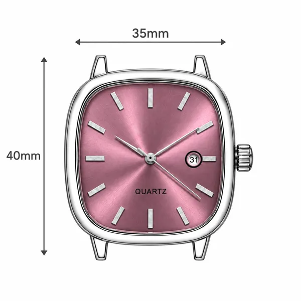 Stylish_Pink_Dial_Men's_Analog_Watch_|_Date_Display_-_LR187