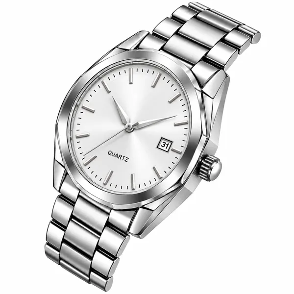 Stylish_White_Dial_Men's_Analog_Watch_|_Date_Display_-_LR192