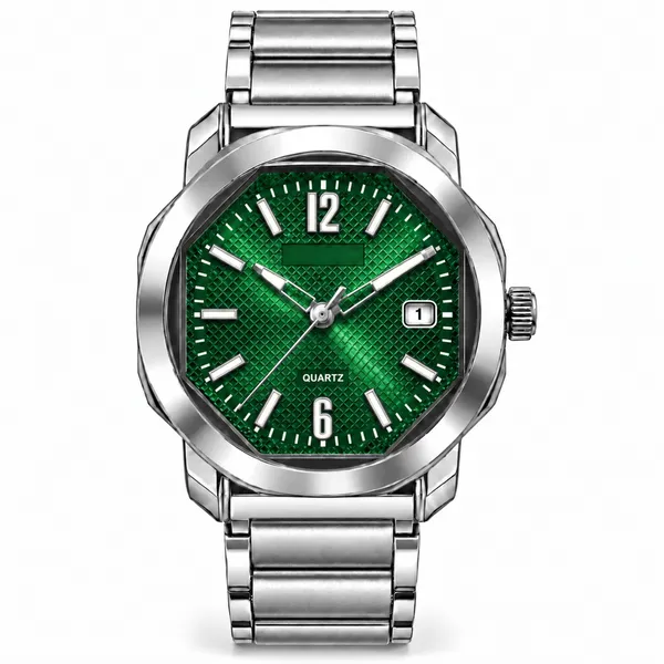 Stylish_Green_Dial_Men's_Analog_Watch_|_Date_Display_-_LR196