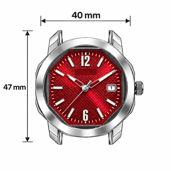 Stylish_Red_Dial_Men's_Analog_Watch_|_Date_Display_-_LR197