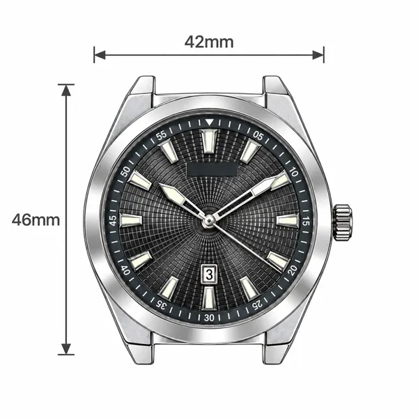 Stylish_Black_Dial_Men's_Analog_Watch_|_Date_Display_-_LR713